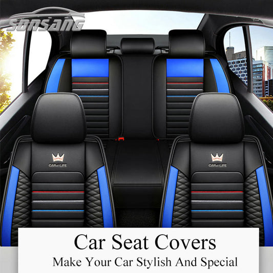 Luxury Universal Leather Car Seat Covers – Premium Comfort &amp; Style