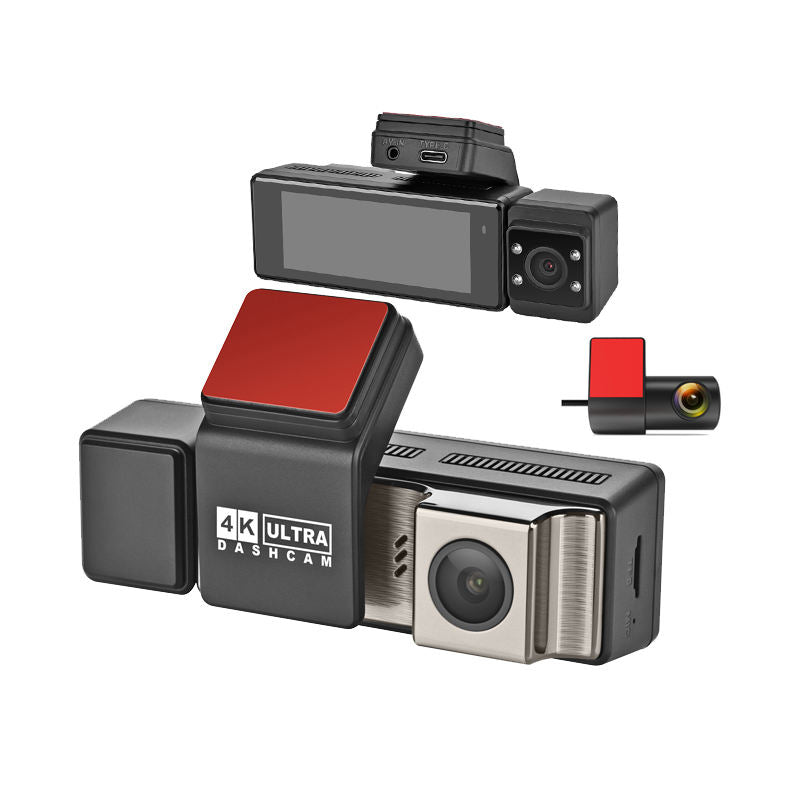Three Cameras Channels F4K+In1080P+Rear1080P